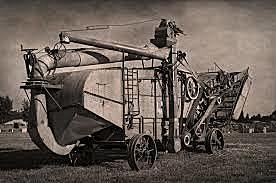 (Agricultura) Trilladora mecànica