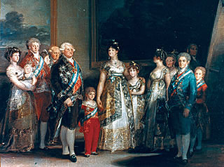 La família de Carles IV, Goya.