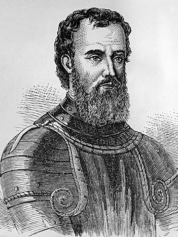 Giovanni da Verrazano sails to New York Bay