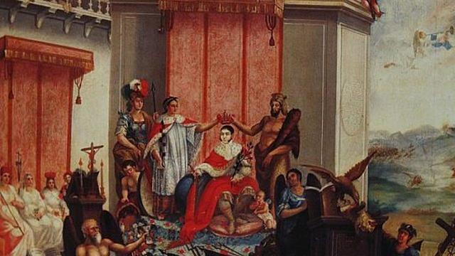 Fin de Presidencia de Guadalupe Victoria