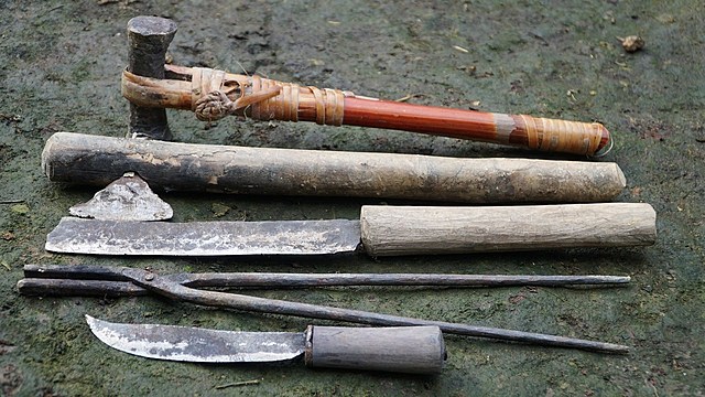 Iron begins to be used commonly in tools