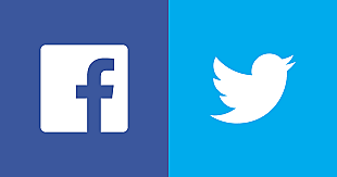 Facebook y Twitter