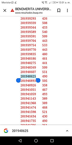 No logre entrar a la buap