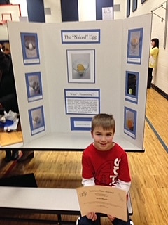 Won the Science Fair