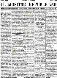 El  Monitor  Republicano