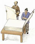 Paper was invented by the Chinese