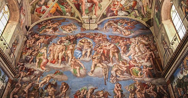 Michelangelo Painted the Sistine Chapel Ceiling