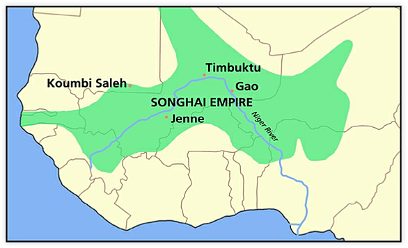 Songhai Empire Began in Africa