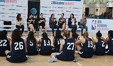 Campamento de NBA Academy Femenil