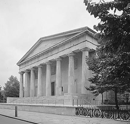 William Strickland Selected to Design U.S. Custom House in Philadelphia