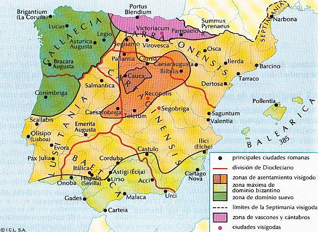 Arribada dels musulmans a la península ibèrica