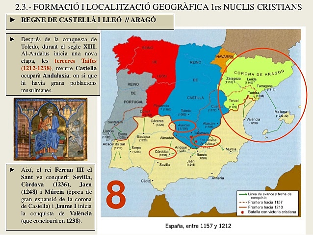 Començen les conquestes cristianas. Conquesta a Girona