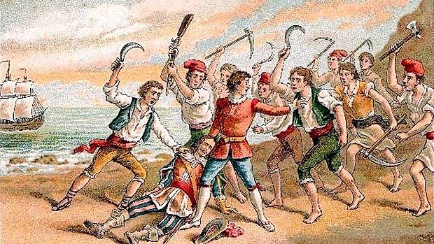 Sublevación en Cataluña