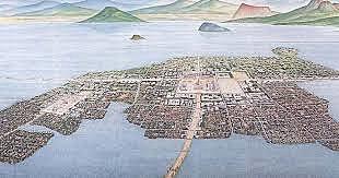 The Aztecs flood