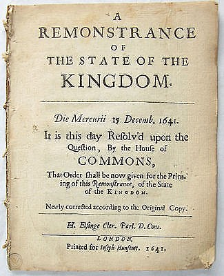 Presentation of the Grand Remonstrance