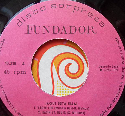 Ella Fitzgerald ‎"¡Aqui Esta Ella!"