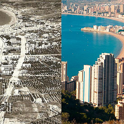 Timeline: Evolución del Turismo en Benidorm