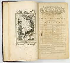 Isaac Collins and Isaiah Thomas Respectively Produce the First Family Bible and First Illustrated Bible Printed in America. Both were King James Versions, with All 80 Books.