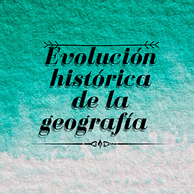 Timeline: Evolución historia de la geografía