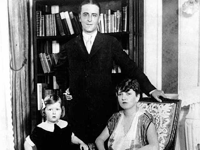 Francis Scott Fitzgerald son was born.