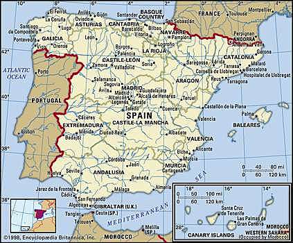 Spain institutes reconcentration on Cubans