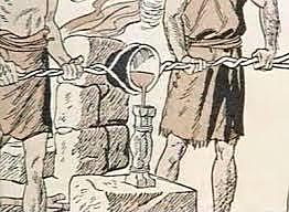 Primeros trabajos de metalurgia en frio en la India y posible surgimiento de la alquimia en Egipto y China