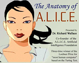 A.L.I.C.E. chatbot learns how to speak from the web