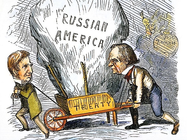 US purchases Alaska from Russia