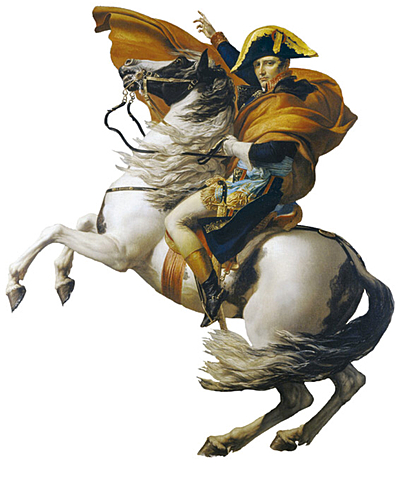 Napoleon began his conquest of Europe