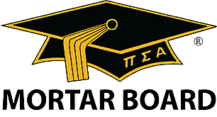Inducted into Mortar Board