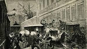 Atentado contra Prim en la calle del Turco