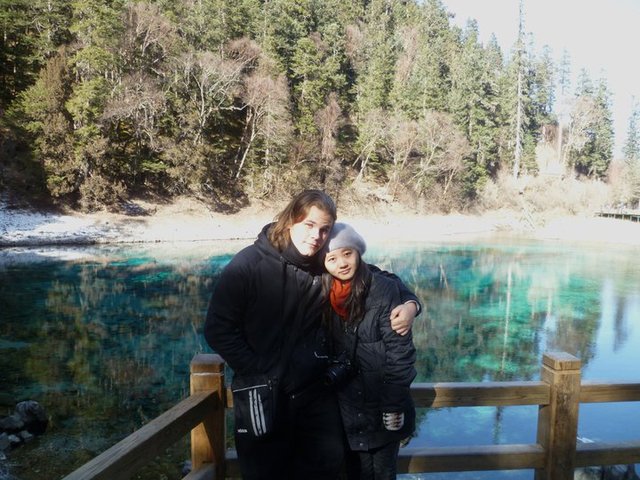 When we went to 九寨沟