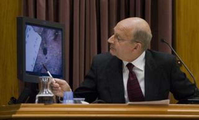 Laniet 'gurgling' after being shot