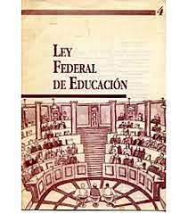Ley Federal de Educación Nº 24.195
