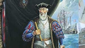 Vaso da Gama sailed around the southern tip of Africa en route to India.