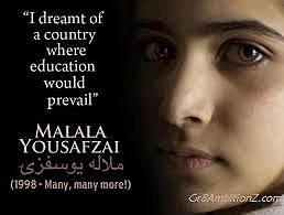 Malala Gives Her First Speech