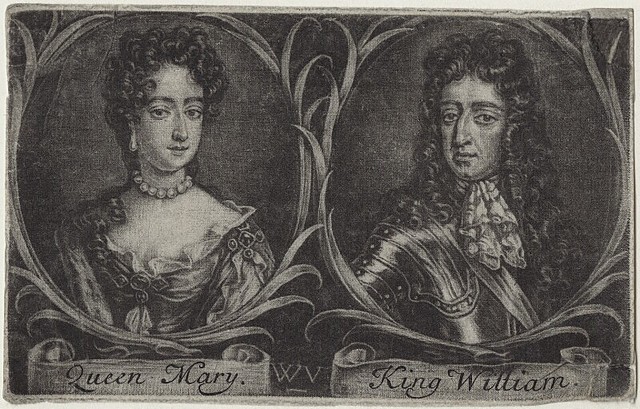 William III and Mary II Take the Throne