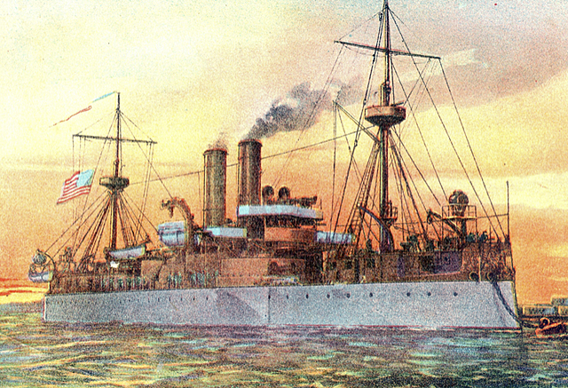 President McKinley sends USS Maine to Havana with Spain’s Permission