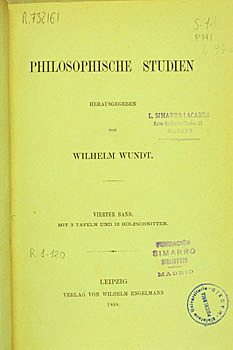 Fundación de la Revista de Psicología Philosophische Studien