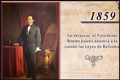 Leyes de Reforma 1859-1860