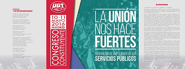 Congreso FeSP-UGT Trabajos de debate