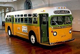 Rosa Parks refuses to give up her ........to a white man