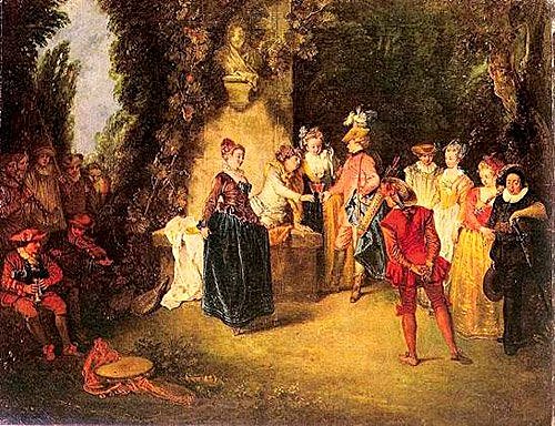 Dramatik-bürgerliches Theaterspiel.