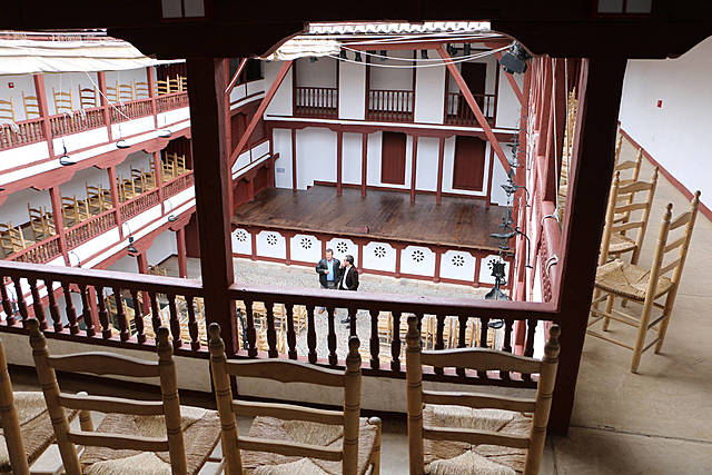 In ganz Spanien werden Corral-Theater erbaut