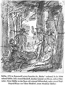 Stürmischer Erfolg für die UA von Schillers Die Räuber im Nationaltheater Mannheim