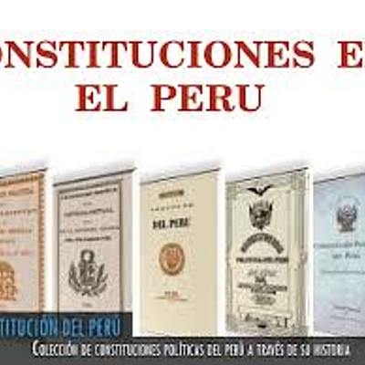 Timeline: Constituciones del Peru