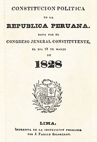 LA CONSTITUCIÓN DE 1828.