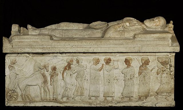 Sarcófago de la Tumba de los Sarcófagos en Caere