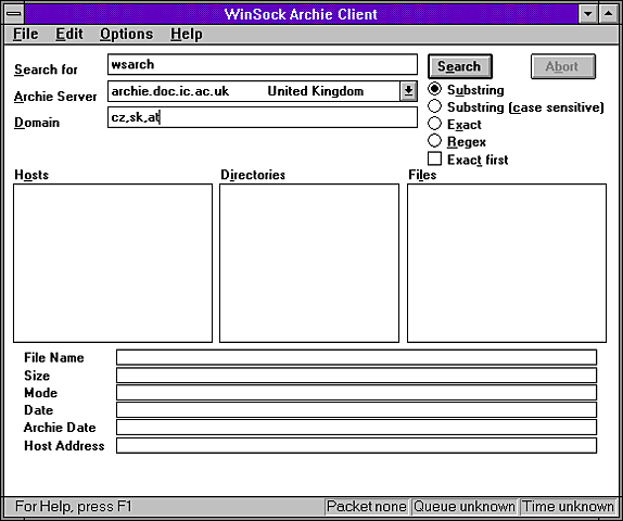 Archie - The first search engine