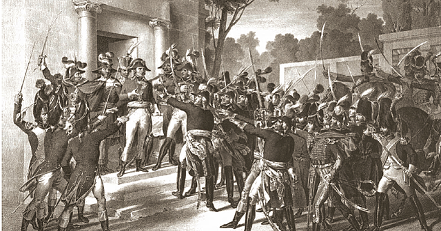 Golpe de Estado (Brumario) por parte de Napoleón